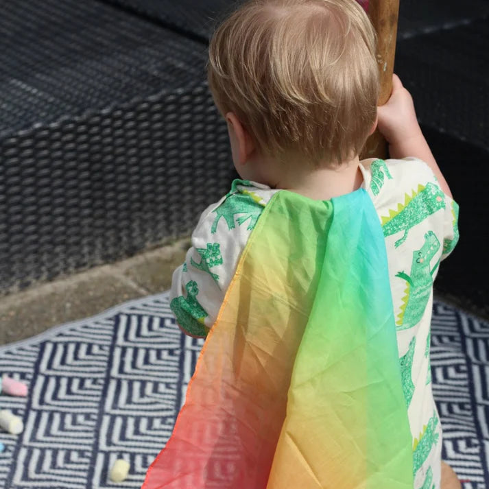 Pastel Rainbow Play Cloth 50 x 50 cm