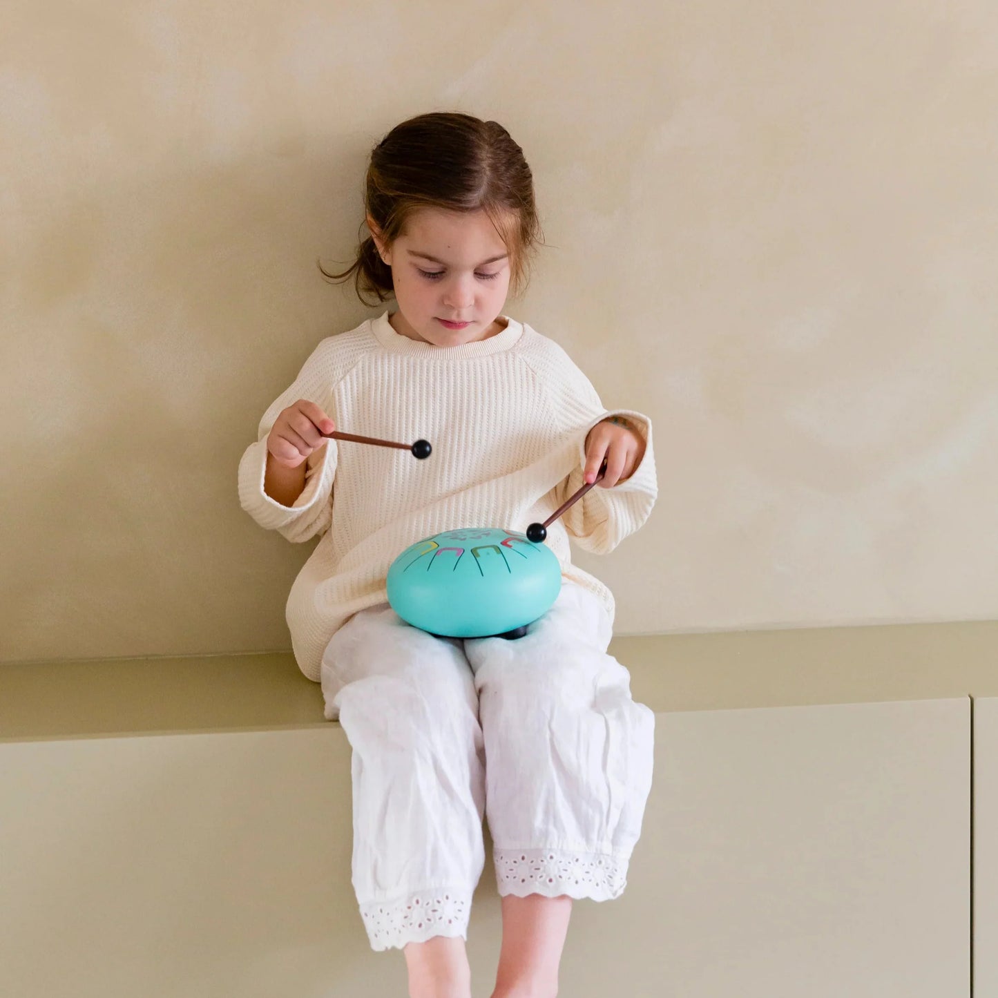 6" Tambu 8 Tones TEAL PEAL