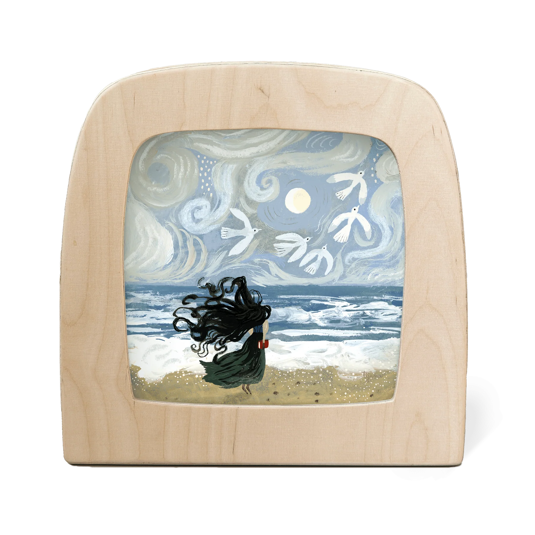 Toverlux | Tijana Draws - Tide Silhouette