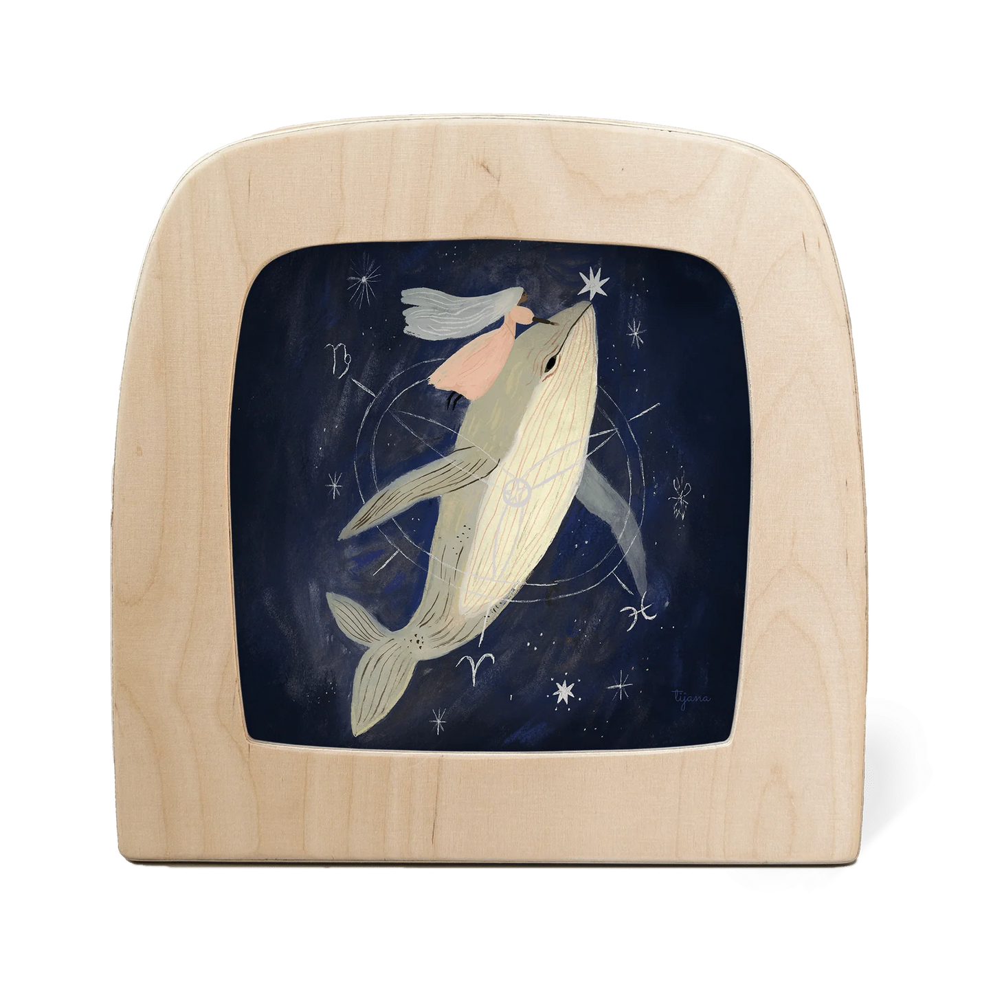 Toverlux | Tijana Draws - Whale Silhouette