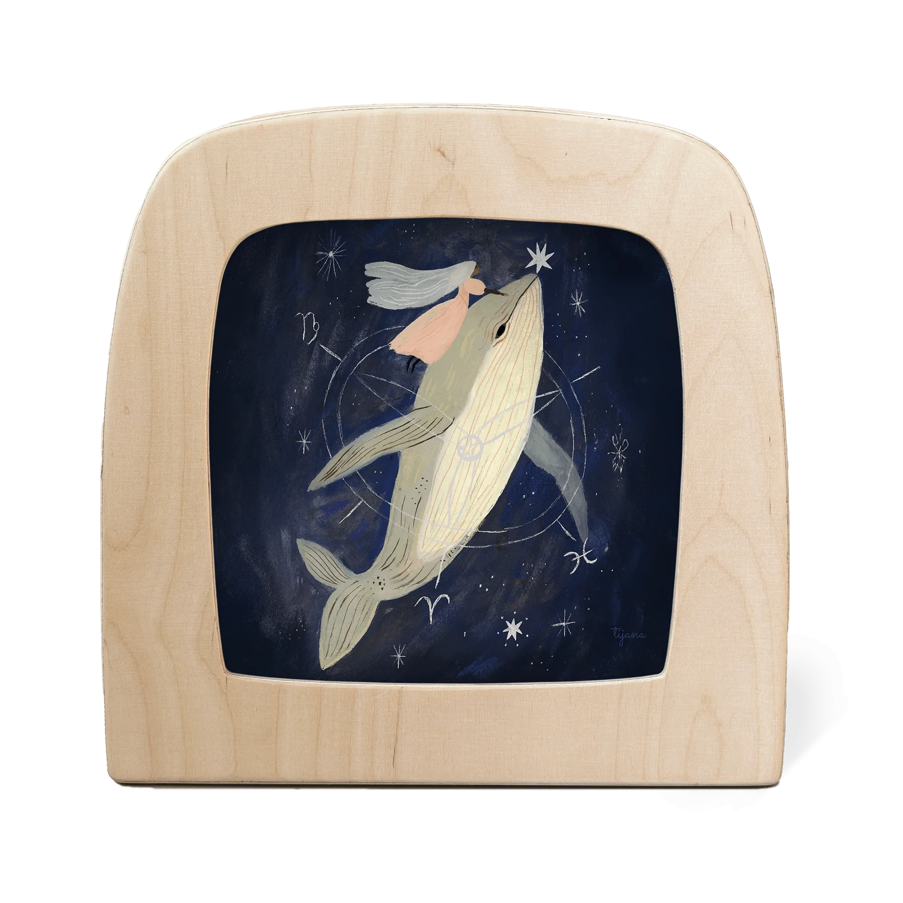 Toverlux | Tijana Draws - Whale Silhouette