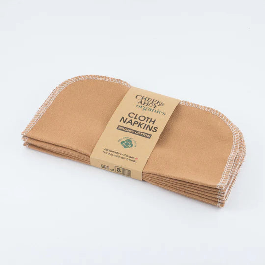 Organic Brushed Cotton Napkins