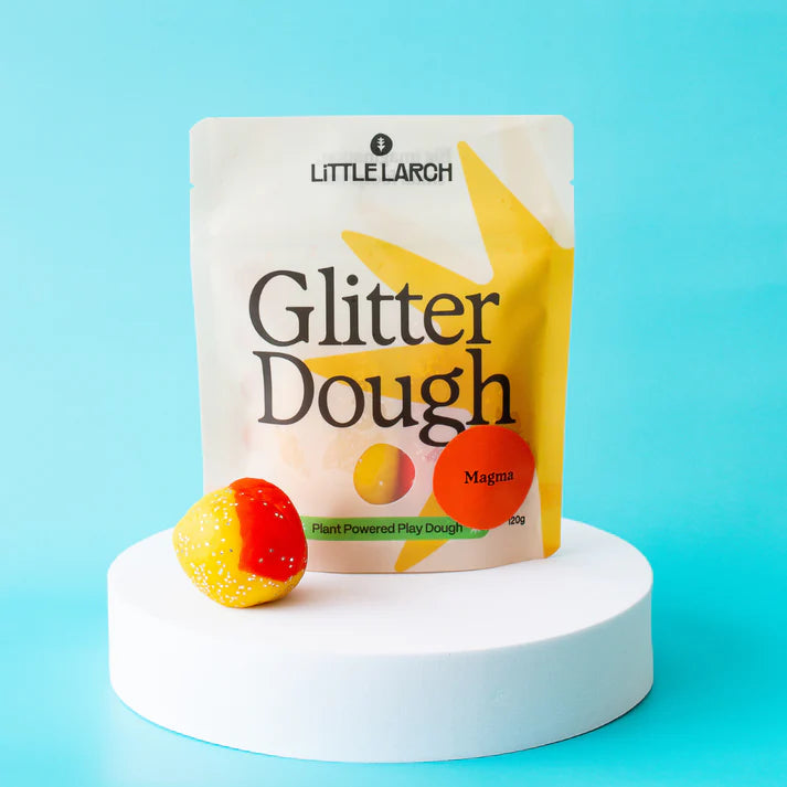 Little Larch Glitter Dough, Magma