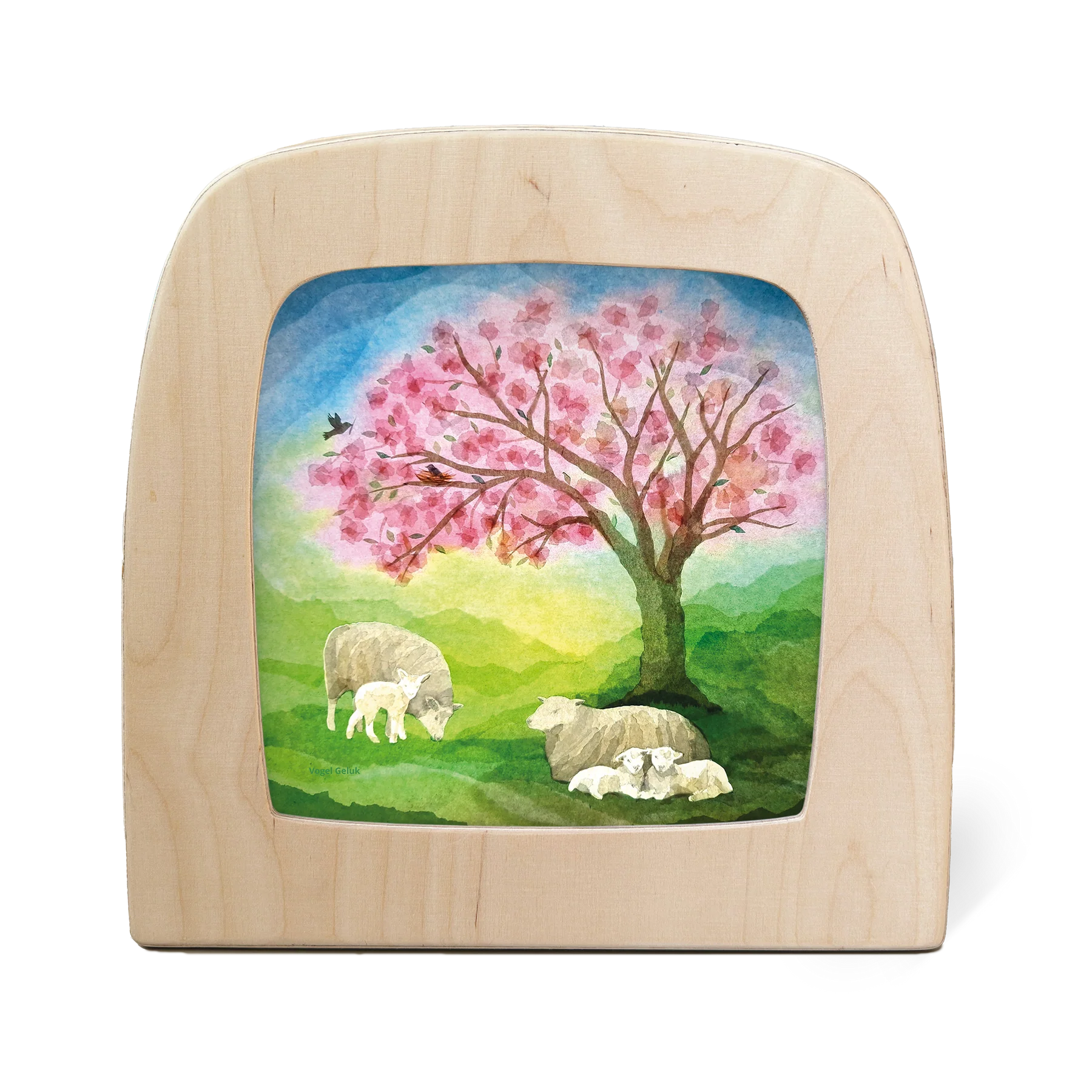 Toverlux | Vogel Geluk - Little Lambs Silhouette
