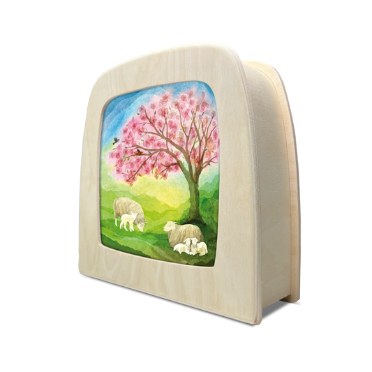 Toverlux | Vogel Geluk - Little Lambs Silhouette