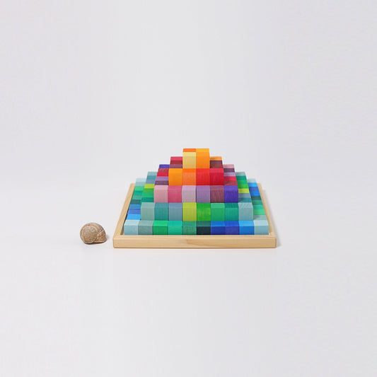 Grimm's SMALL Stepped Pyramid (2 x 2 cm) Building Set