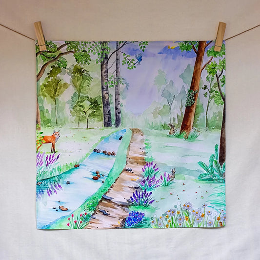 A walk in the forest Play Cloth