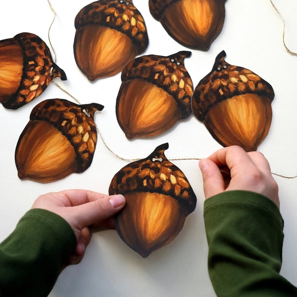 Acorn Garland | DIY Garland Kit