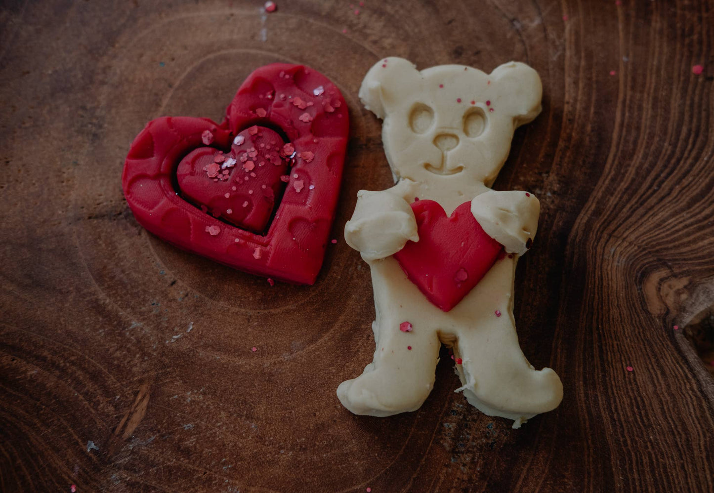 Valentine Cutter Set - Eco Cutter™ Playdough Tool