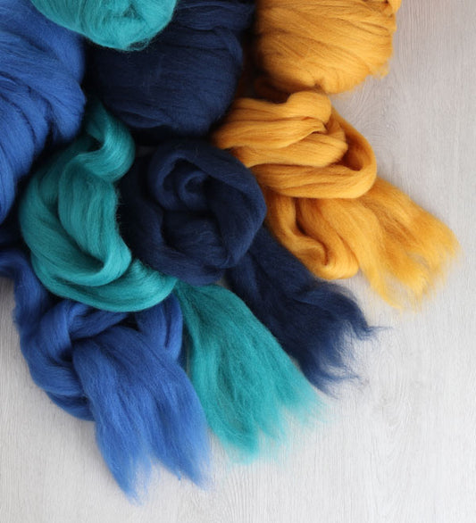 Corriedale Wool Roving (25g )