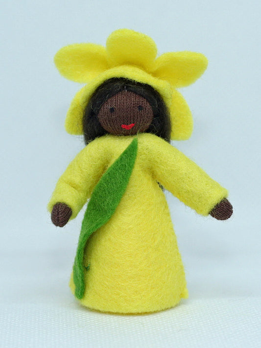Ambrosius Daffodil Fairy  | 2.5" Miniature Standing Doll