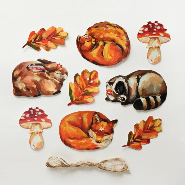 Woodland Animals Garland | DIY Garland Kit