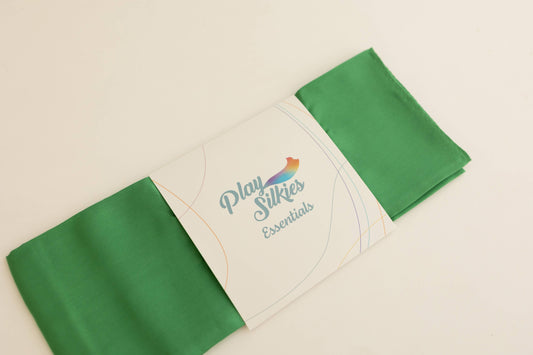 Play Silkies Green Play Silk