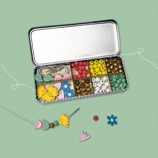 Wildflower Bracelet Bead Kit (Makes 5 Bracelets)