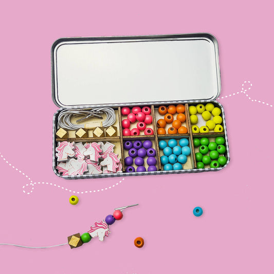 Unicorn Bracelet Bead Kit (Makes 5 Bracelets)