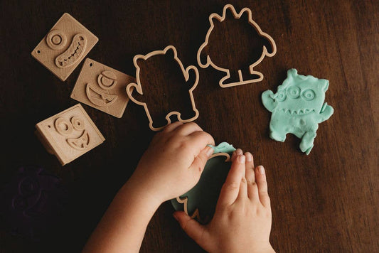 Halloween Monster Playdough Eco Cutter™ Stamp Set (without handle)