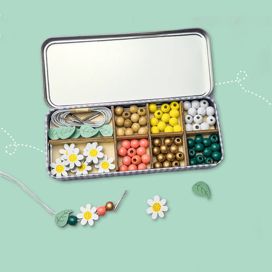 Daisy Bracelet Bead Kit (Makes 5 Bracelets)