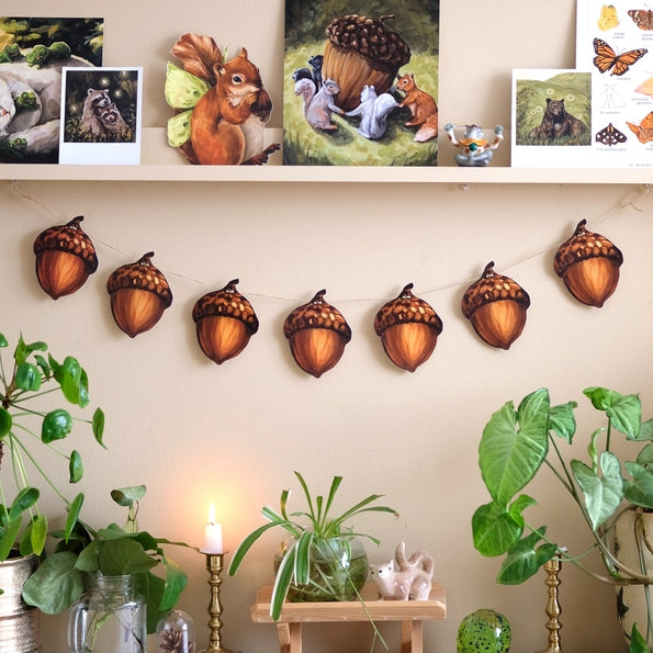 Acorn Garland | DIY Garland Kit