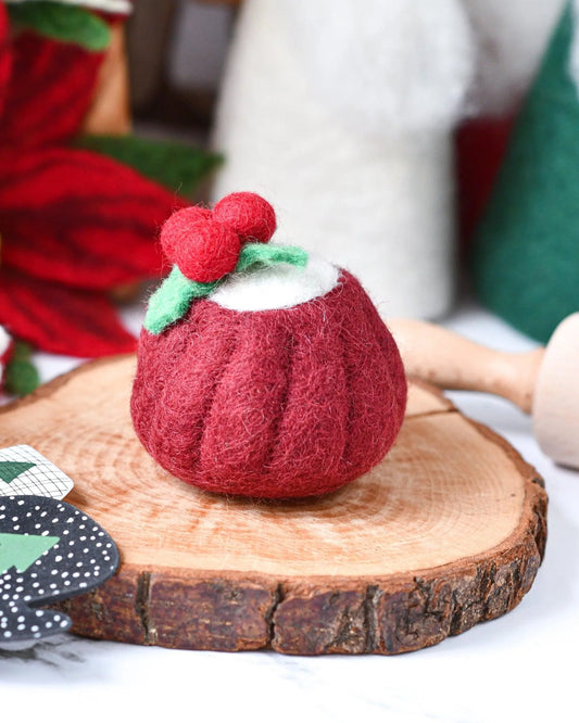 Tara Treasures Felt Christmas Red Velvet Bundt Cake