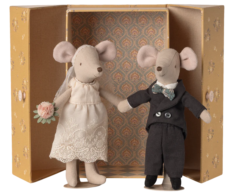 *PRESALE* (July) | Maileg Wedding mice couple in box, Mum and dad
