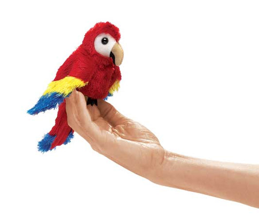 Folkmanis Puppets Mini Scarlet Macaw