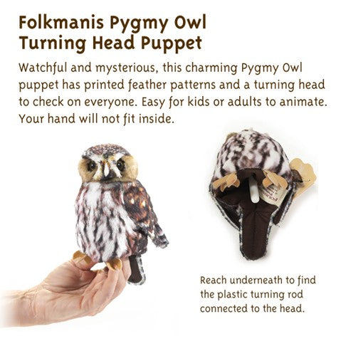Folkmanis Puppets Pygmy Owl