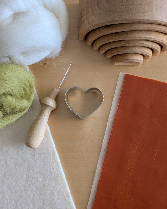 Mini 1.5" Heart Cookie Cutter