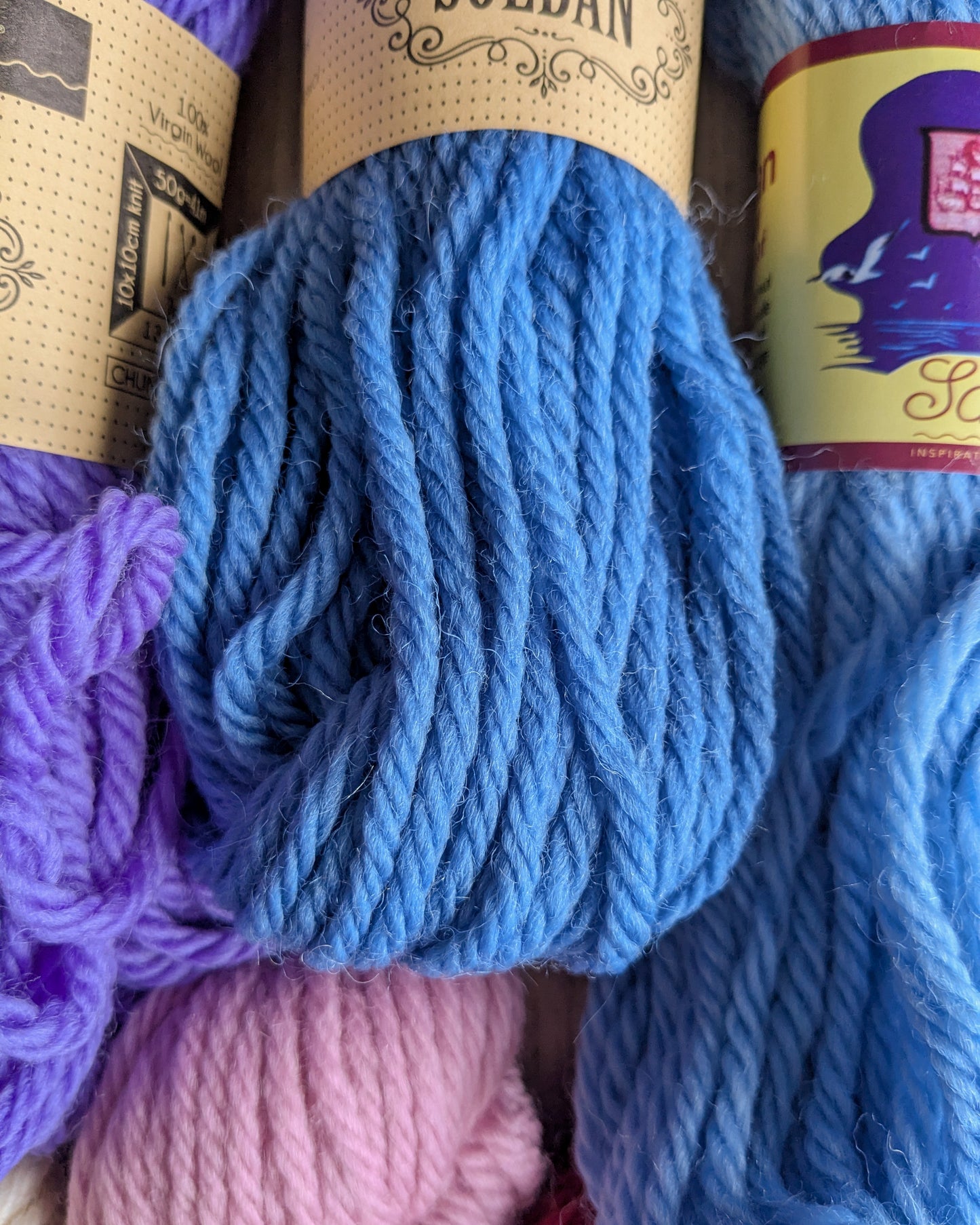 100% Wool Yarn | 4 ply heavy worsted