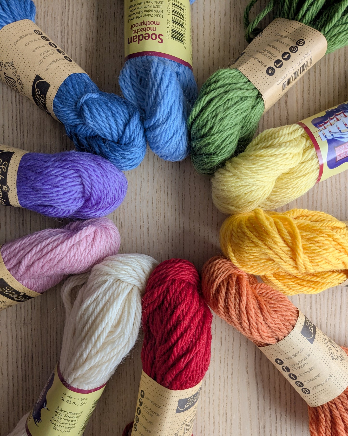 100% Wool Yarn | 4 ply heavy worsted