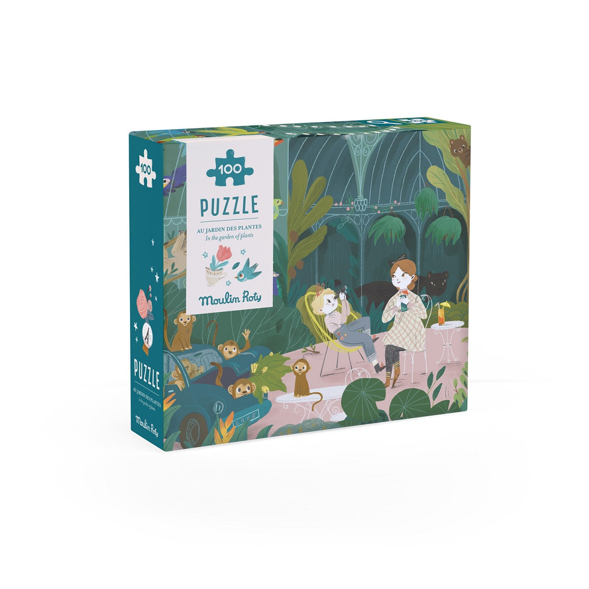 Parisiennes: In The Garden Of Plants Puzzle 100 pcs