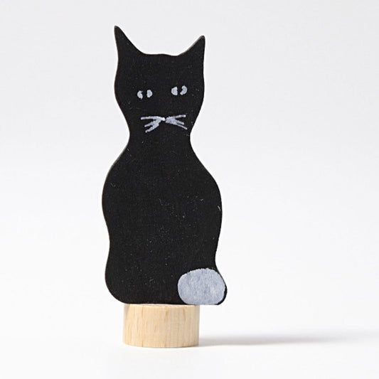 Grimm's Deco Cat, Black Decorative Figures