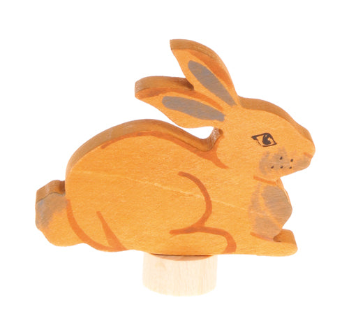 Grimm's Deco Hand Coloured Sitting Rabbit