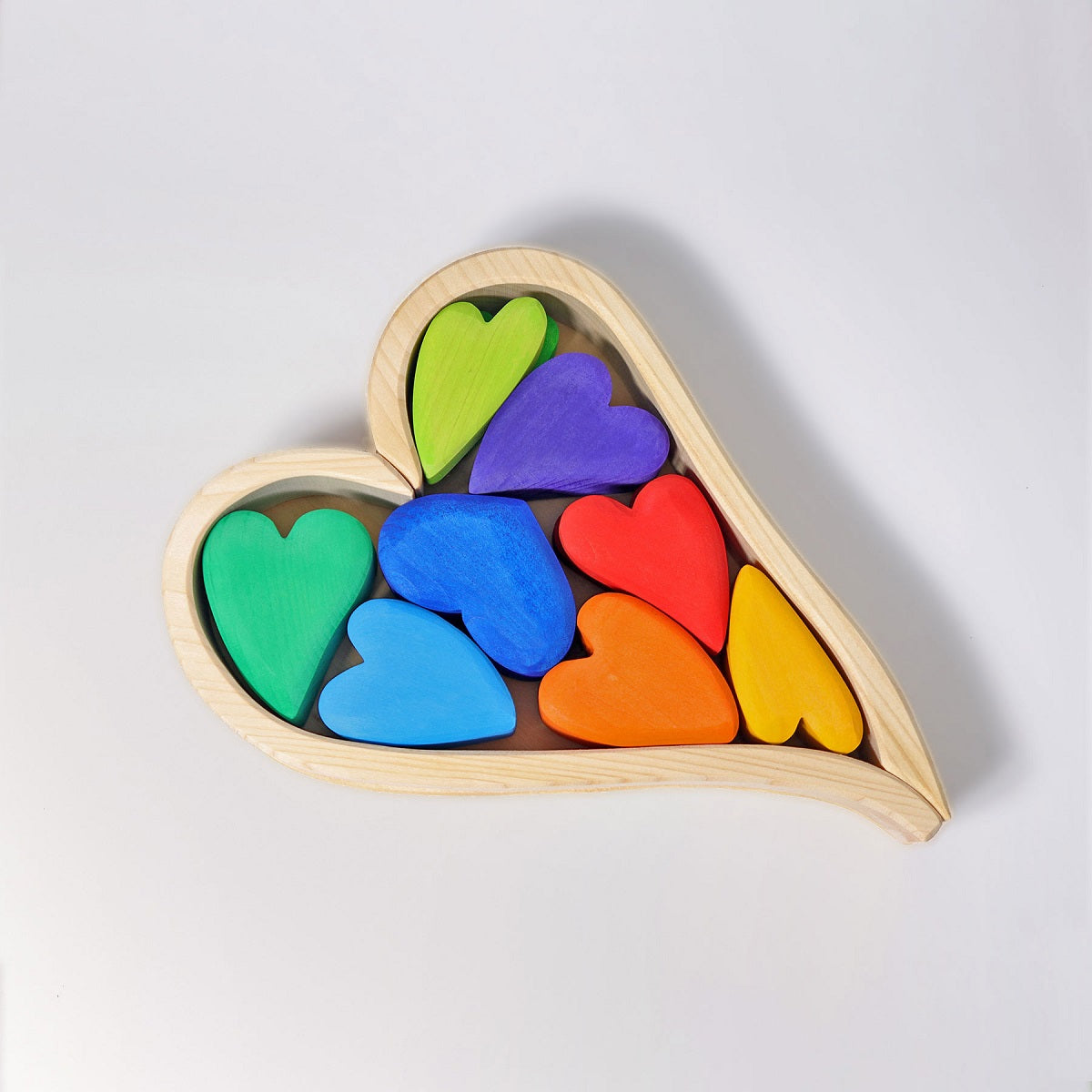 Grimm's Blocks - Hearts, Rainbow