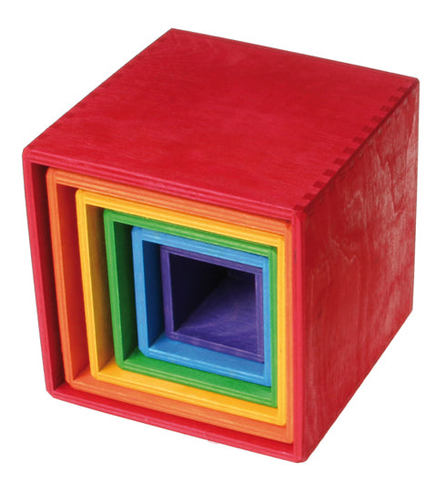 Grimm's Stacking Boxes Large, multi-coloured