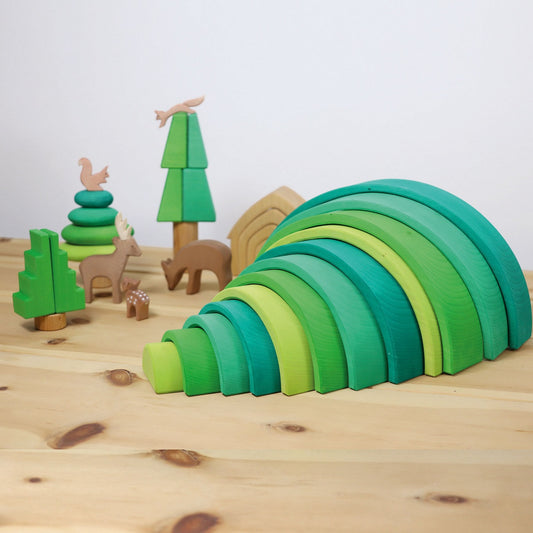 Grimm's Element - Tunnel Forest Green