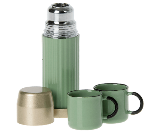 Maileg Thermos and cups - Mint