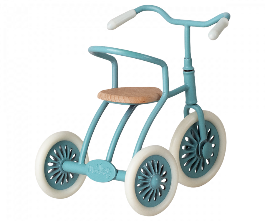 Maileg Abri à tricycle - Petrol blue