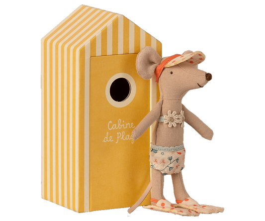 Maileg Beach mice, Big sister in Cabin de Plage