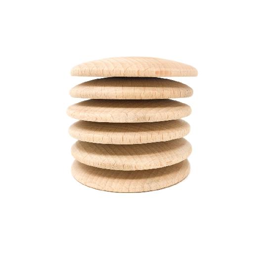 Grapat Wood Natural Discs 6 pcs