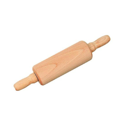 LAST CHANCE | Wood rolling pin with steel axle (20.5 cm)