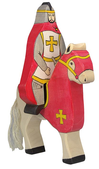 Holztiger Tournament knight with red cloak (without horse)