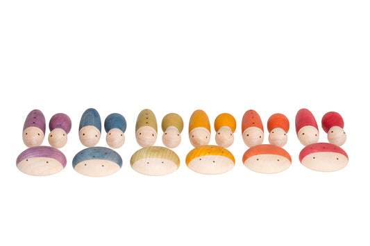 Grapat Wood Insects 18 pcs