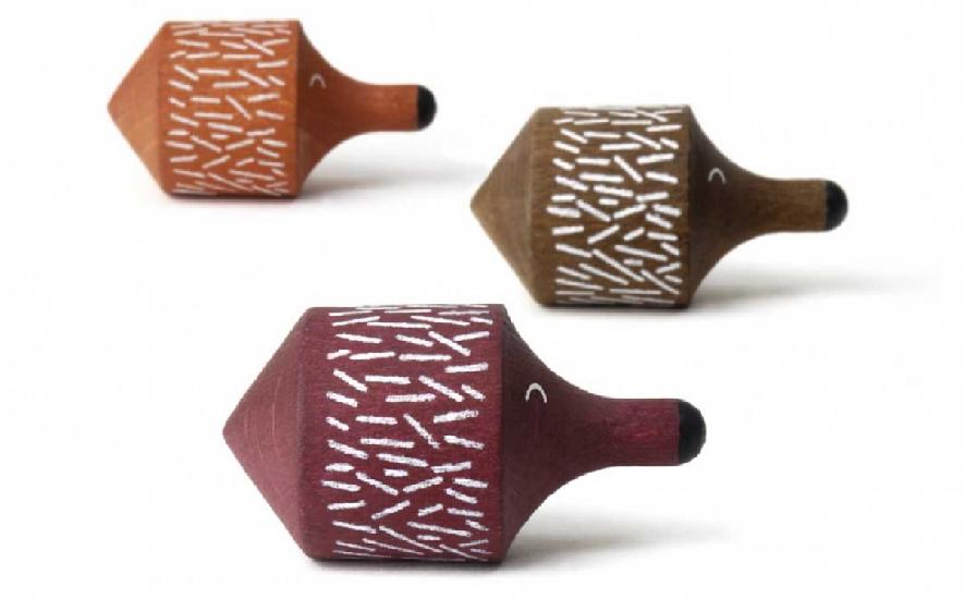 Londji Spinning Top (each) - Spiky Hedgehog