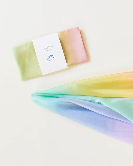 Sarah's Silks Soft Rainbow Playsilk