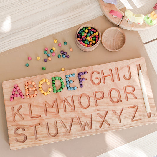 Alphabet tracing board (reversible lower and uppercase)