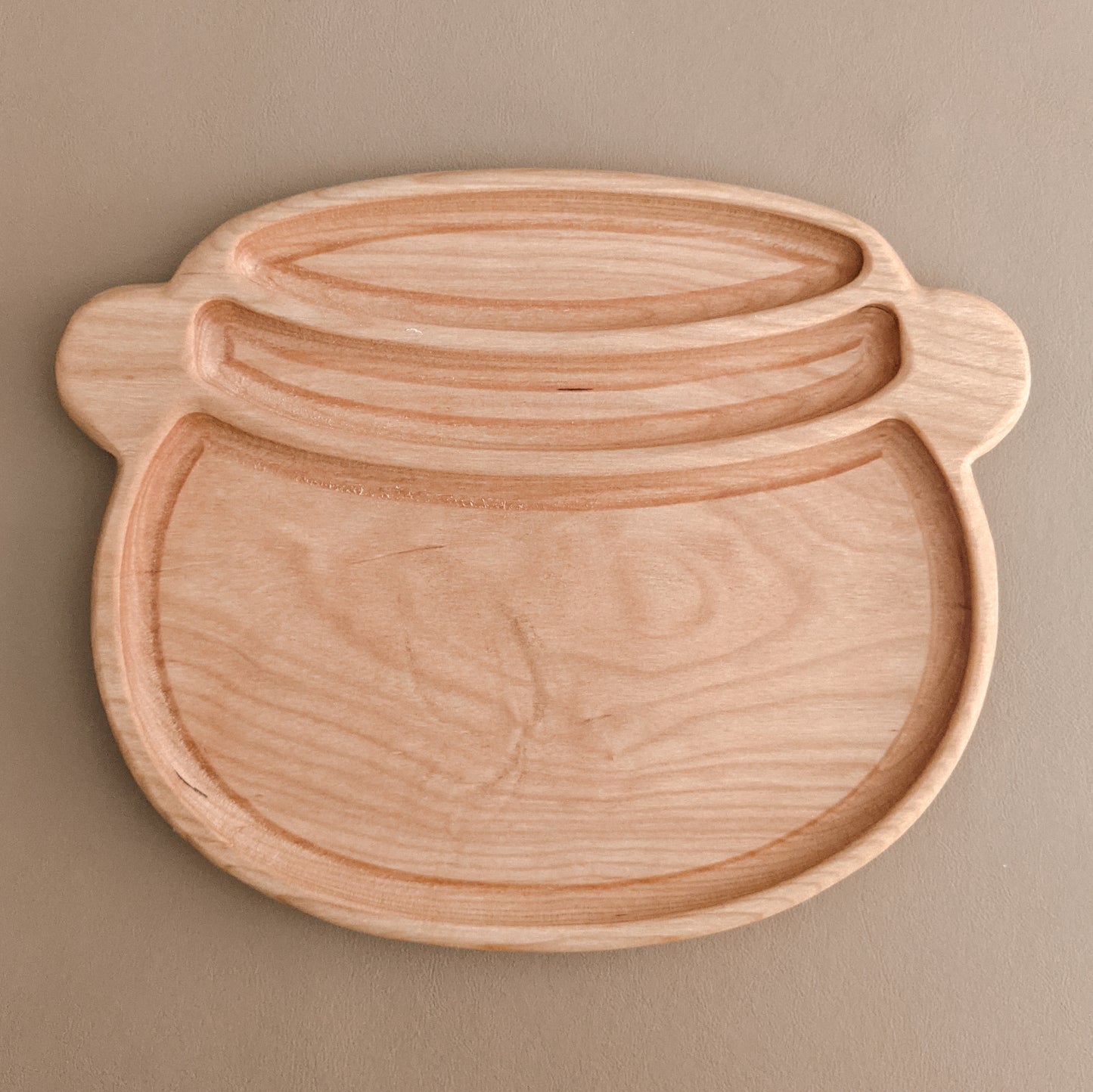 Cauldron / Pot Tray | Cherry Wood