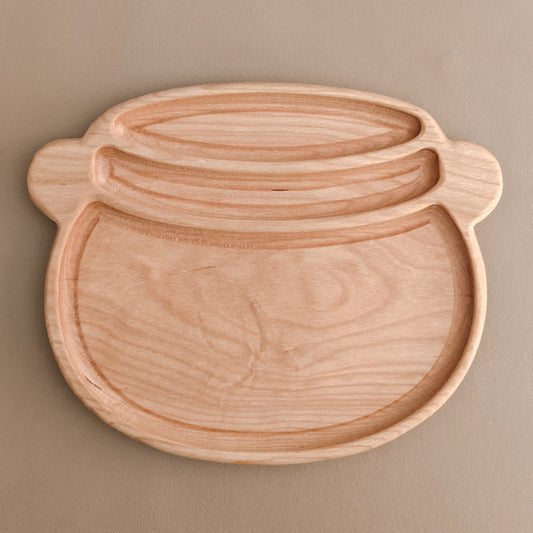 Pot Tray or Cauldron  | Cherry Wood