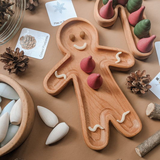 Gingerbread Man / Person  |  Cherry Wood
