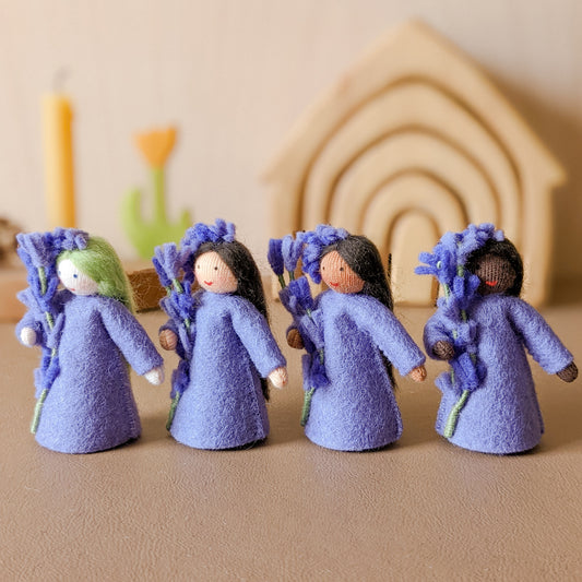 Ambrosius Lavender Fairy  | Miniature Standing Doll