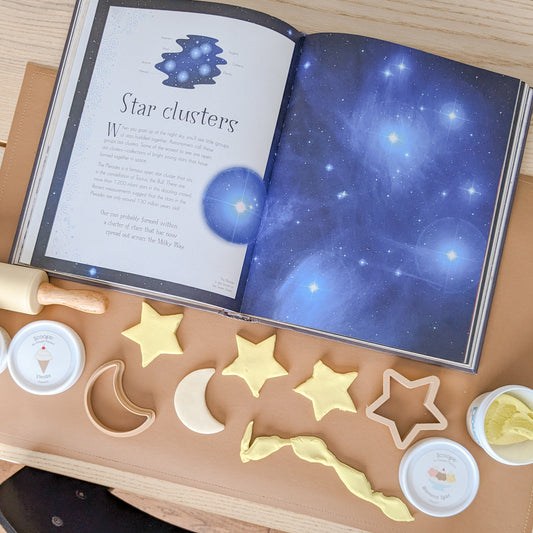 Star & Moon 2.5" Playdough Cutter | Now in Beige